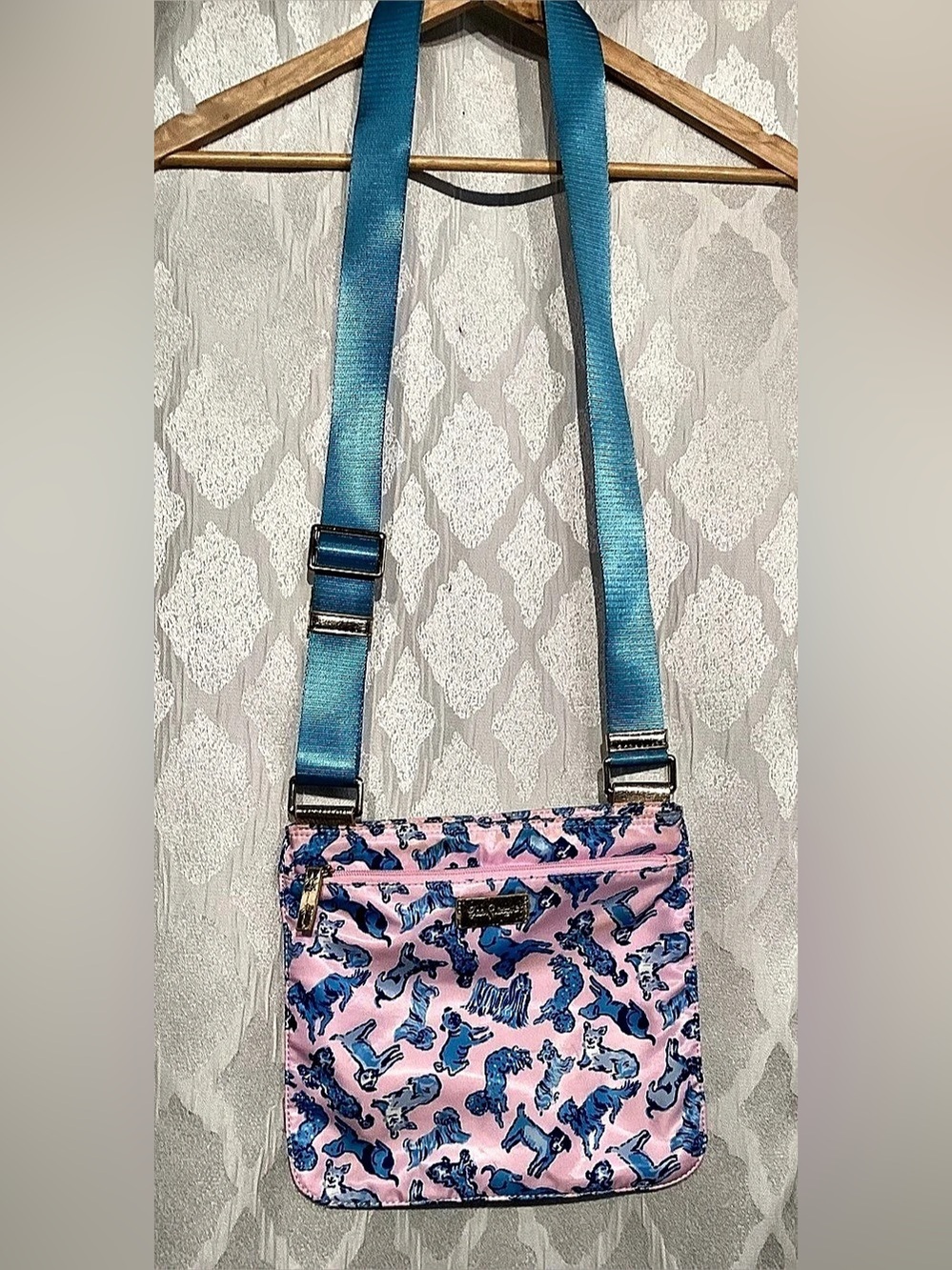 Lilly Pulitzer Pompano Crossbody Bag in Ruff Night